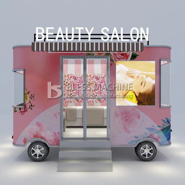 Leisure Fast Food Equipment Electric Mobile Snack Beverage Catering Van Truck Trailer Kiosk Cart