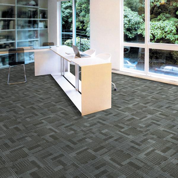 Multi-Level Construction Modern Style Gray Carpet Tile for Theatre Performance Space