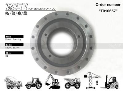 Pièces de transmission finale pour excavatrice E320D, logement de moyeu noir 148-4716, traitement thermique