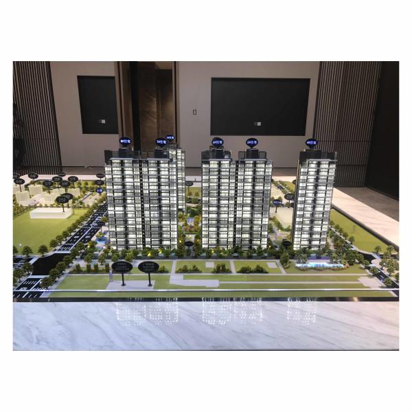 High Rise Building Architecture Models 1:100 Scale Model Architectural