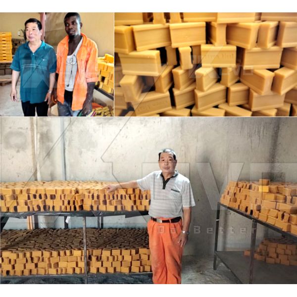 Fully Automatic Soap Making Machine High Speed Laundry Soap Production Line 300kg h to 2000kg h