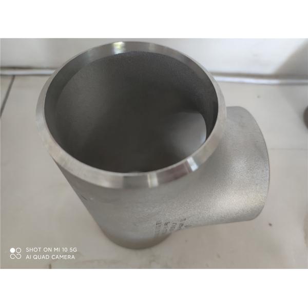 TORICH EN10253-4 Stainless Steel 2205 Equal Tee Pipe Fitting Matte Polished