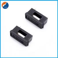 Support en verre en céramique de fusible de support de carte PCB du matériel 5x20mm de BLX-A 6.3A 250V PA66 avec la couverture