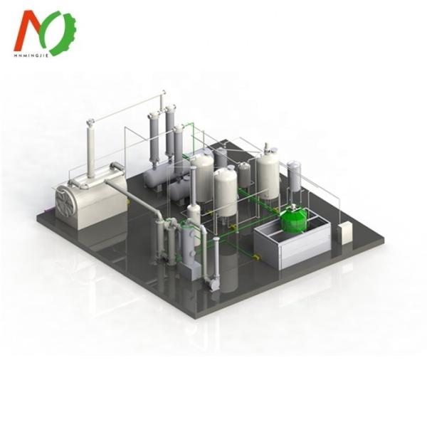 Petroleum Waste Oil Recycling Distillation to Base Oil Refining Plant with Technology