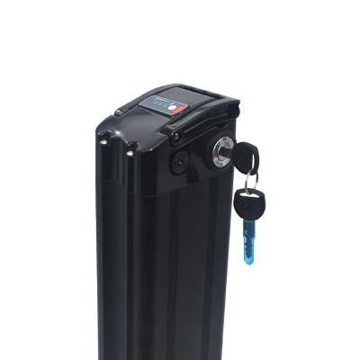 Tipo superior bateria elétrica do tubo de 2 pinos da bicicleta do lítio de 24V/36V/48V 10AH/20AH com o anticorrosivo para a bicicleta elétrica