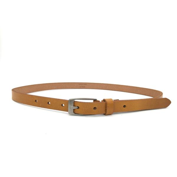 Wearable 2.0cm Womens Genuine Leather Belt Custom Logo