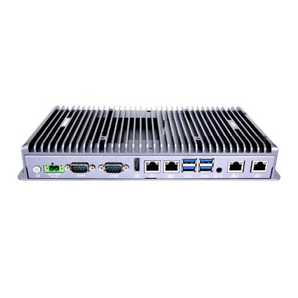 IBOX-3046 Fanless Industrial Mini PC with 10110U Processor and DC 9V-36V Wide Voltage Input - Quad Core Performance