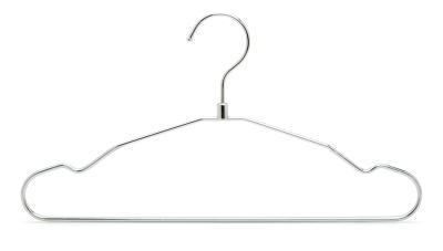 Espaço que salvar ganchos de pouco peso do fio de Chrome do estojo compacto de Coat&Suite