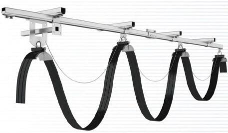 C Rail Cable Trolley System For Electric Hoist Traveling