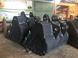 0.8-7 m³ Heavy Duty Excavator Bucket , Custom Excavator Buckets Long Durability