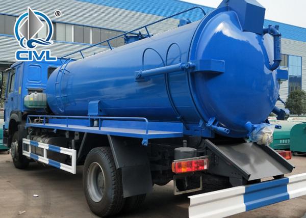 6 Cubic Meters Diesel Sewage Suction Truck New HOWO High Standard Sewage Vacuum Suction Truck