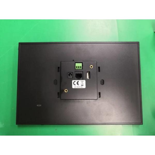 10.1'' Inwall Mounted Touch Screen Terminal Panel With Serial Port GPIO For Security Control
