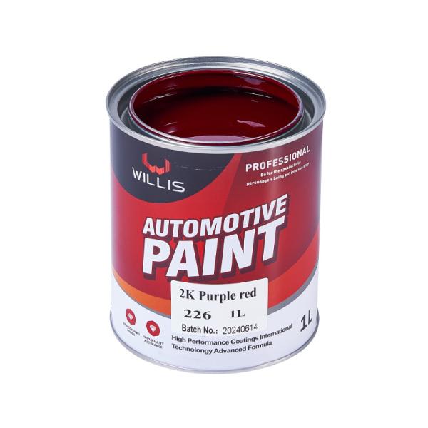 Secagem Rápida Carroça Automática Carregador de Metal 2K Roxo Roxo Pintura Automática 2K Spray Paint Roxo Roxo