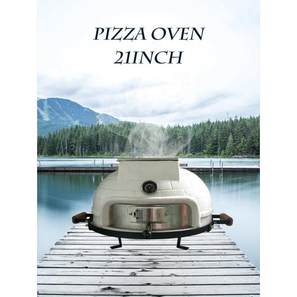 Kimstone Kamado 2025 Outdoor Kitchen Pizza Oven Charcoal  for Indoor Camping Use New Style for Parties