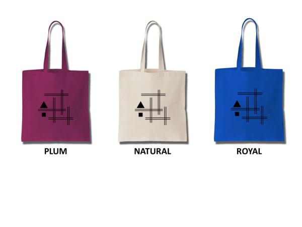 Cotton Tote Bag Women Bauhaus (Archi15)