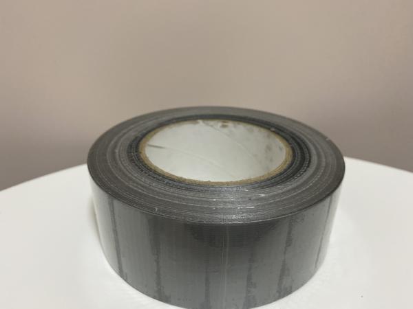 2 Inch * 33 Yards Black Cloth Tape , Double Stick Fabric Tape Heat Resistance