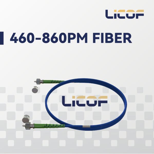 460-860PM Fiber Jumper Cables Fiber Optic Jumpers High Precision