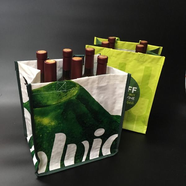 Customized Lead-free BOPP Laminated Green Woven PP Bag,shipping bag