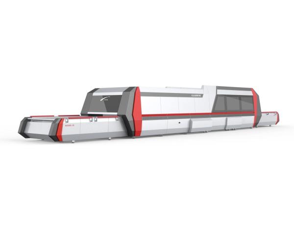 Estrutura horizontal Máquina de vidro Foshan Star controlada por PLC para montagem de vidro temperado