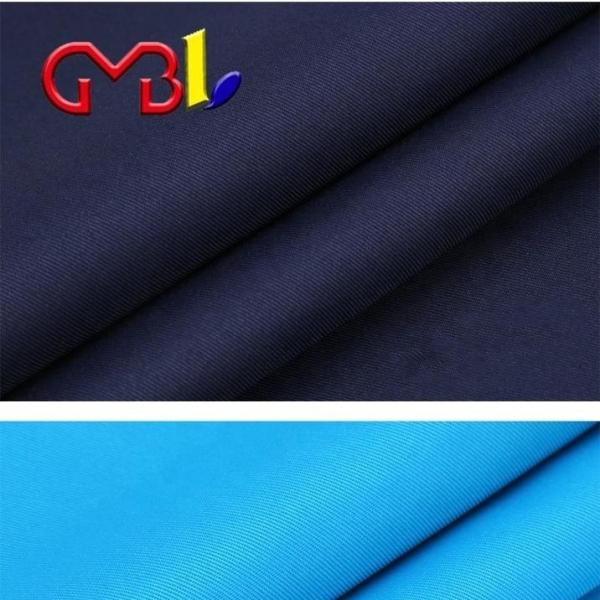 Durable Environmental Dyeing 100% Polyester Twill Gabardine Fabric for Woven Clothing
