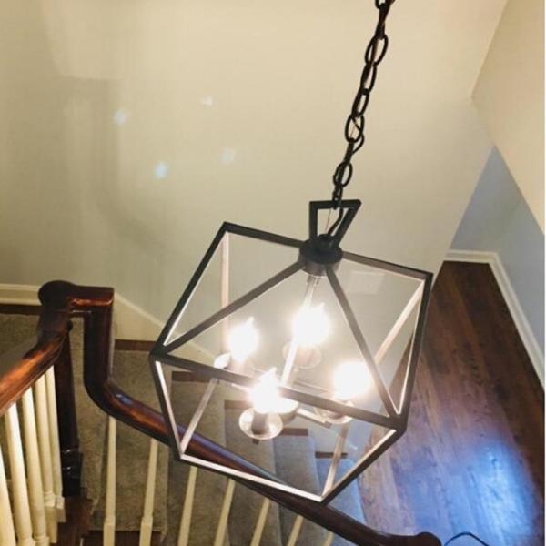 Vintage Retro Industrial Chandelier Classic Iron Candlesticks home decor loft island chandelier(WH-CI-138)