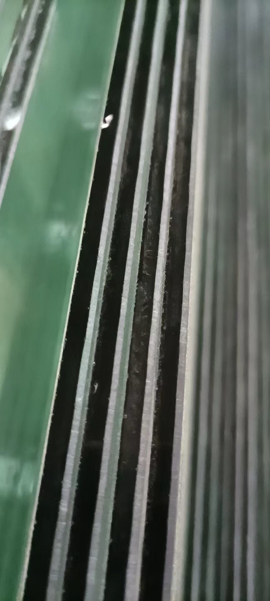 Manual Glass Edge Grinding Machine with Abrasive Belts Designed for Glass Processing Machinery