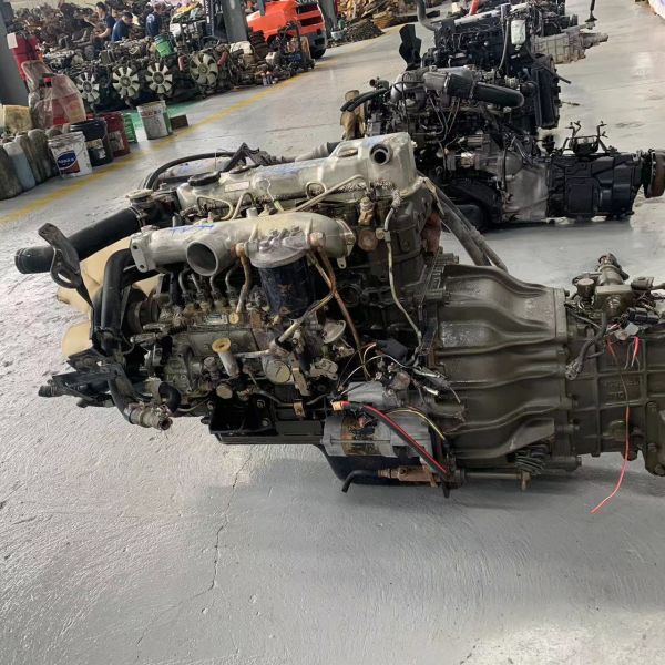 Original Japanese Version 4D34 Used Diesel Engine Assembly Mitsubishi 4-Cylinder Direct Injection for Sale