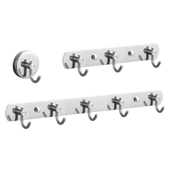Heavy Duty Stainless Steel Robe Hooks Waterproof Anti Rust for Bathroom