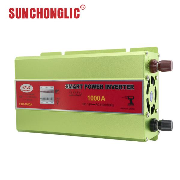1000W Smart Off Grid Modified Sine Wave Inverter 12V DC to 110V AC Power Inverter