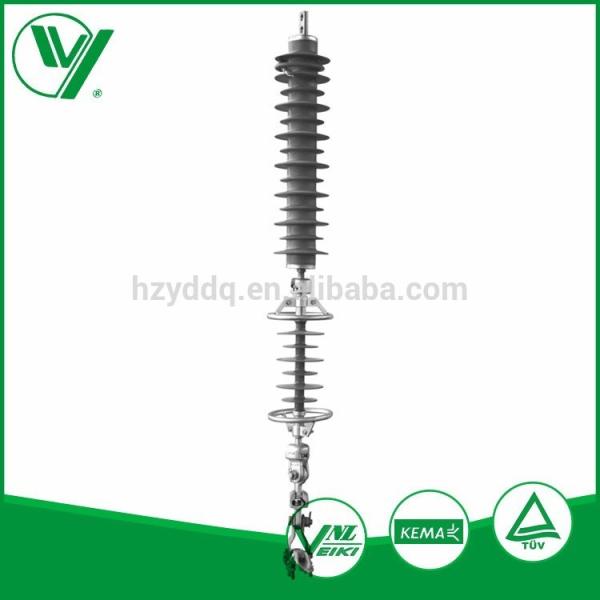 110kV Polymer Housed Surge Arrester with Leave Device for Substation