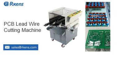 Automatic Feeding Automatic PCB Lead Cutter With Fast Turning Tungsten Carbide Blade
