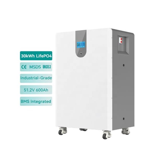 Large Capacity 30kwh Lithium Ion Battery 51.2V 600AH 10kw Solar System for Home Energy Storage 48v Battery