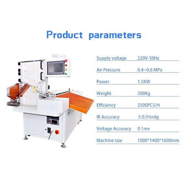 Cylindrical Power Battery Sorter and Tester 18650 21700 Lithium Lon Cell IR Voltage