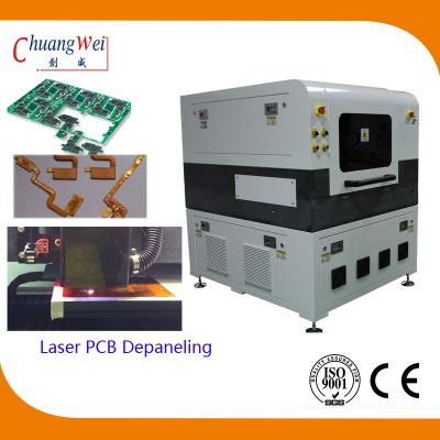 Sistema UV de aço inoxidável 110V/220V opcionais da máquina do laser Depaneling do PWB