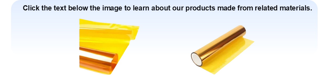 Polyimide Film Adhesive Tape For Insulation, 35 N/10mm Tensile Strength