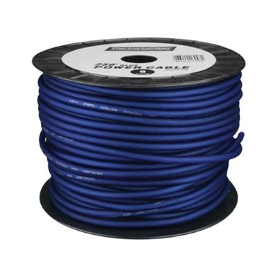Cable d'alimentation audio de voiture en cuivre 0 4 Gauge OFC Rouge Bleu Vert Pourpre Jaune Rose Orange