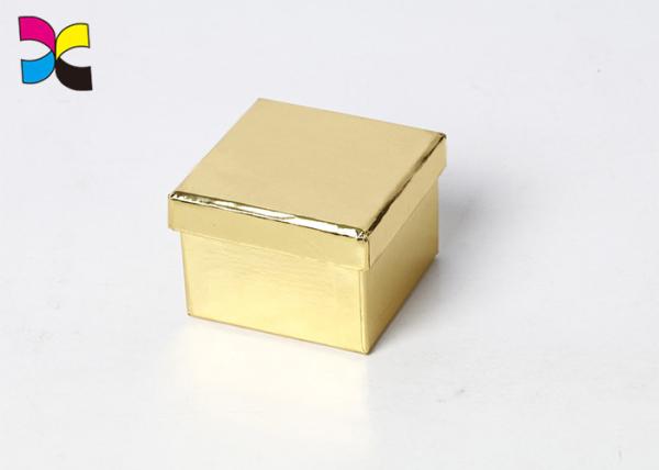 CMYK Colorful Card Paper Greeting Printed Gift Boxes With Logo Square Shaped