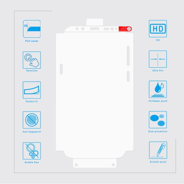 new full edge cover distributor self heal for Samsung S8+ screen protector film