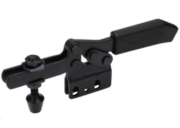 Black Oxide Straight Base Quick Release Horizontal Handle Toggle Clamp GH-290308