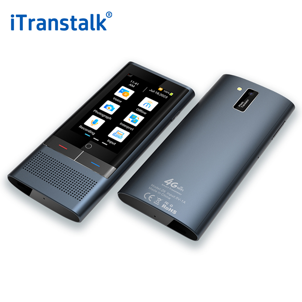 4G Sim Online Language Translator Two Way Voice Translation Machine Multi Languages