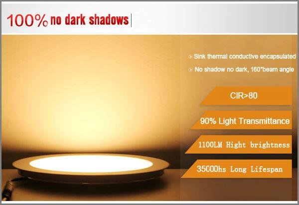hot sale 2014 new led panel light round 12w ,warm white/natural white/cool white dia170mm