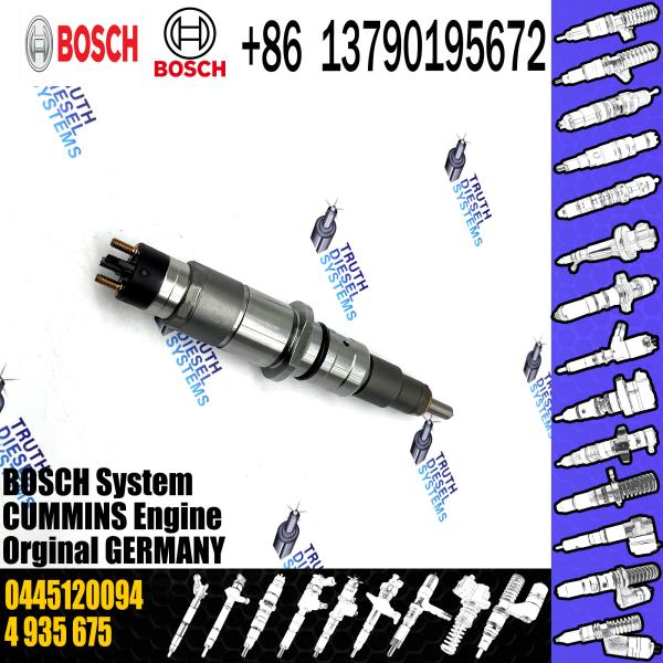 Инжектор топлива 0445120120 коллектора системы впрыска топлива Bosch 0445120094 4935675 49458070433172037 для груза Cummins Форда