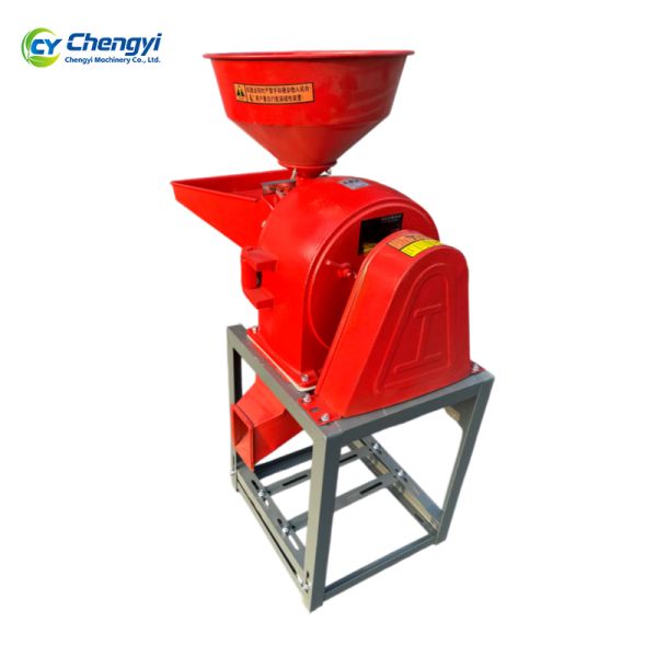 Industrial Steel Crusher Grinder Crushing Machine For Agricultural Grain Processing