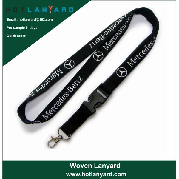 Custom Logo Sublimation Heated Transfer Neck Nylon Woven Polyester Printing Lanyard for Promotional Gift