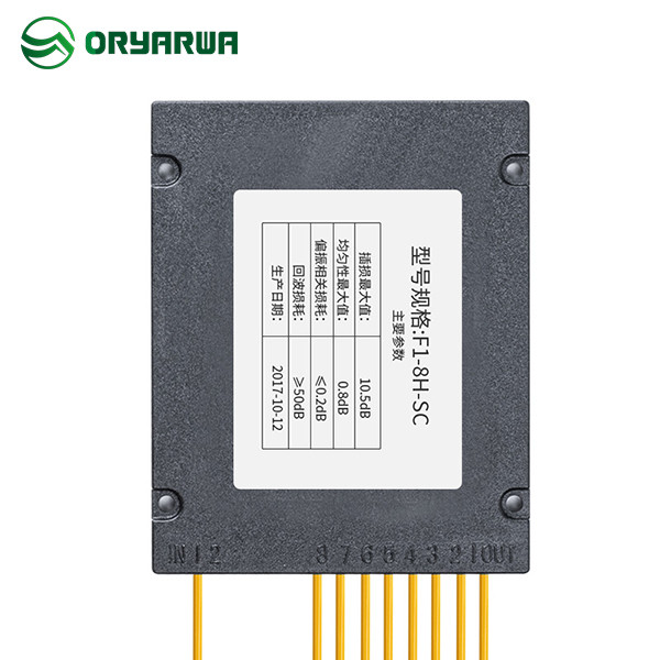 Материал ABS Splitter PLC кассеты оптического волокна 1x8 SM MM в FTTH