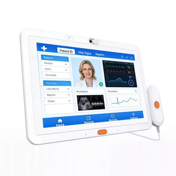 Bedside Tablet for Hospitals with Medical Information Touch Screen