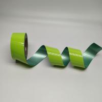 Film de transfert de chaleur réfléchissant vert Fer sur bande réfléchissante Hi Vis pour vêtements Presses à chaleur cristalline