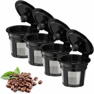 Filtros de café reutilizáveis ​​de ajuste universal de aço inoxidável ecológicos