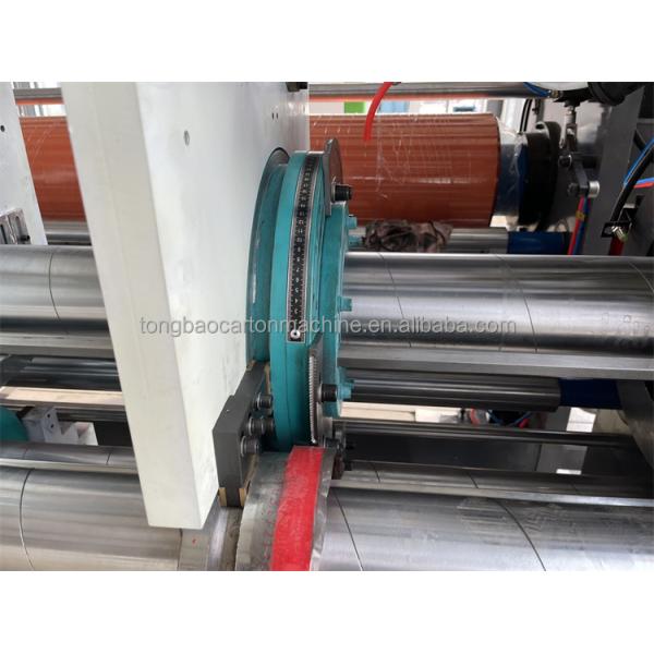 Автоматическая 3-цветовая печатная режущая машина для гофрированного картона