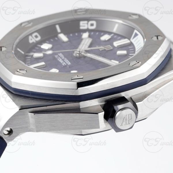 AP Royal Oak Offshore Diver 15720ST 42mm Méga Tapisserie Dial Automatic Dive Watch Calibre 4308 300m Water‑Resistant Swiss Movement